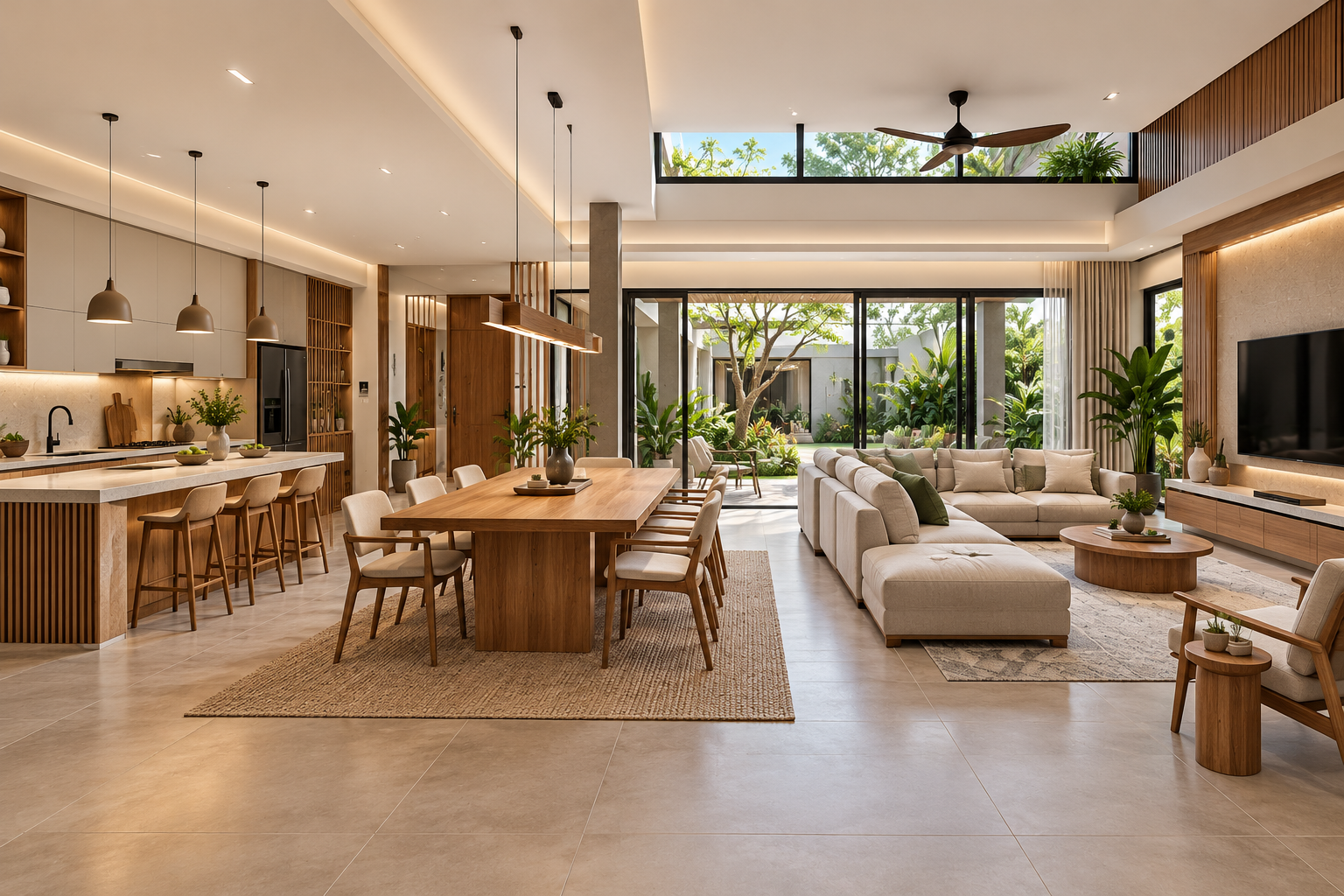 Mengapa Desain Open-plan Gagal untuk Keluarga Besar? Solusi Zona Peralihan